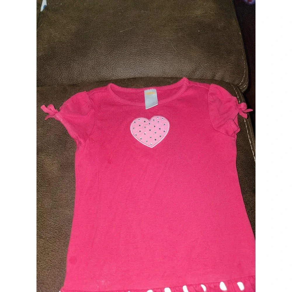 Gymboree valentine's day heart‎ red dress size 4